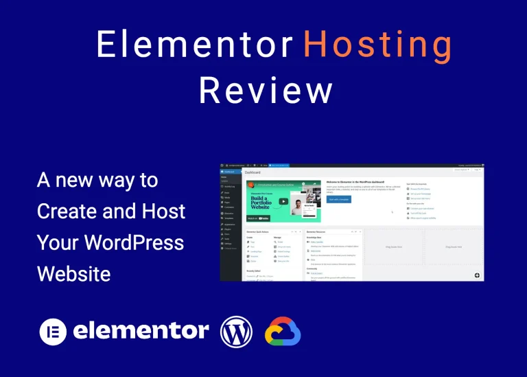 Elementor Hosting review hero
