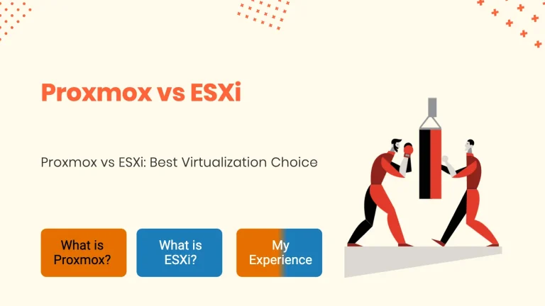 Proxmox vs ESXi