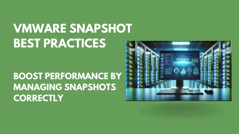 VMware Snapshot Best Practice