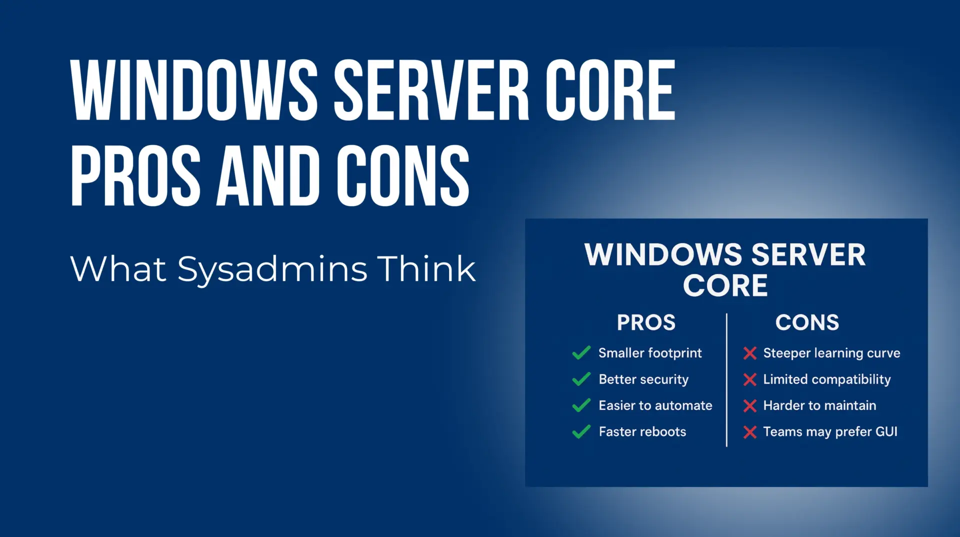 Windows Server Core Pros and Cons 1680x940 px