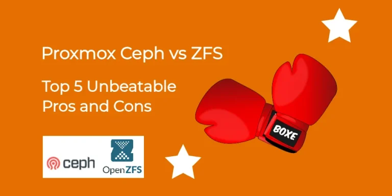 Proxmox Ceph vs ZFS